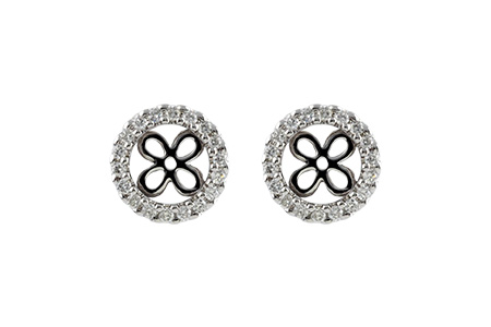 E224-49383: EARRING JACKETS .30 TW (FOR 1.50-2.00 CT TW STUDS)