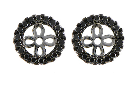 G225-37555: EARRING JACKETS .25 TW (FOR 0.75-1.00 CT TW STUDS)