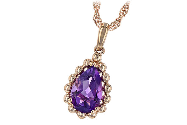 G226-31246: NECKLACE 1.06 CT AMETHYST