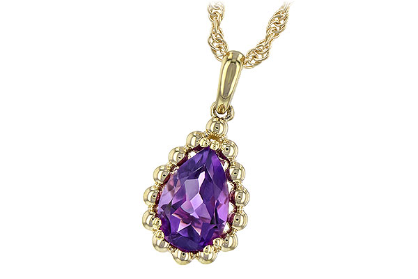 G226-31246: NECKLACE 1.06 CT AMETHYST
