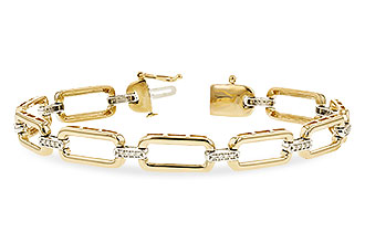 A310-87574: BRACELET .25 TW (7.5" - B226-33047 WITH LARGER LINKS)