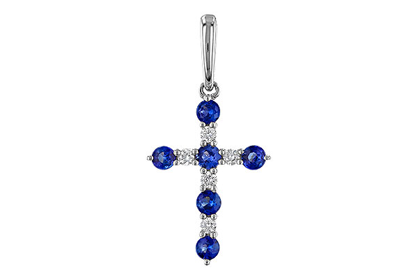 A311-74829: PENDANT .34 TW SAPP .42 TGW