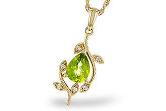 A311-75765: NECKLACE 1.16 PERIDOT 1.21 TGW (8x6MM PER)