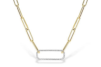 B310-82174: NECKLACE .50 TW (17 INCHES)