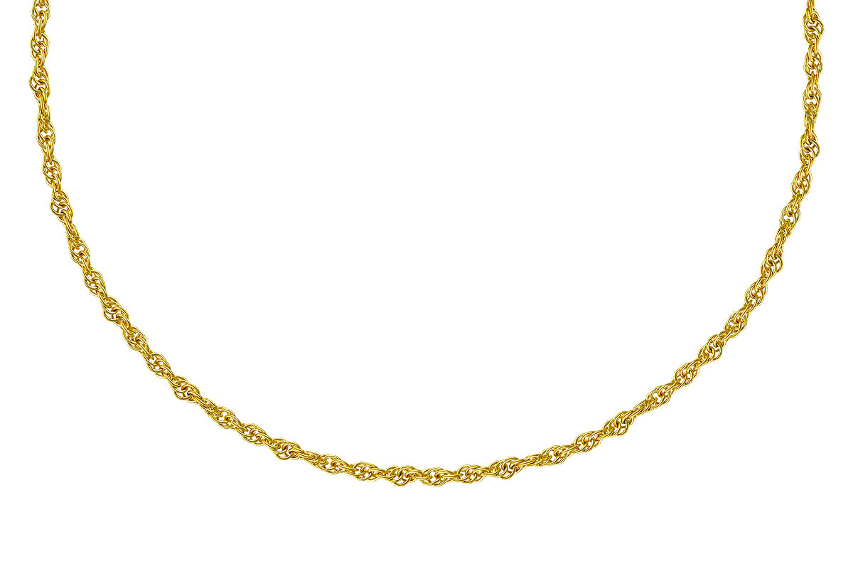 B310-87601: ROPE CHAIN (20IN, 1.5MM, 14KT, LOBSTER CLASP)