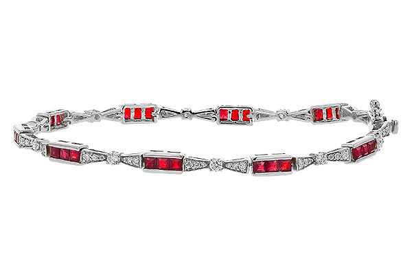 B311-78492: BRACELET 2.05 RUBY 2.70 TGW (7")