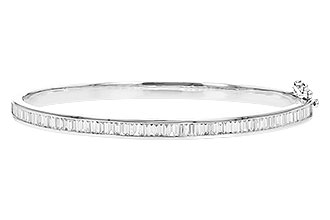 C310-83074: BANGLE 1.02 TW BAGUETTE DIAMONDS