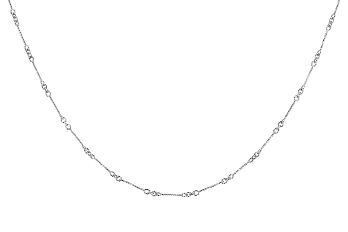 C310-87592: TWIST CHAIN (24IN, 0.8MM, 14KT, LOBSTER CLASP)
