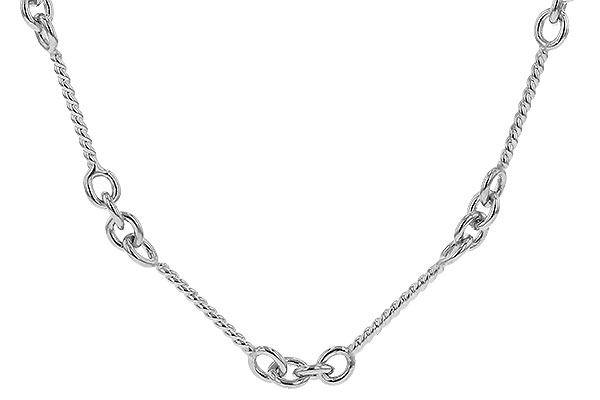 C310-87592: TWIST CHAIN (0.80MM, 14KT, 24IN, LOBSTER CLASP)