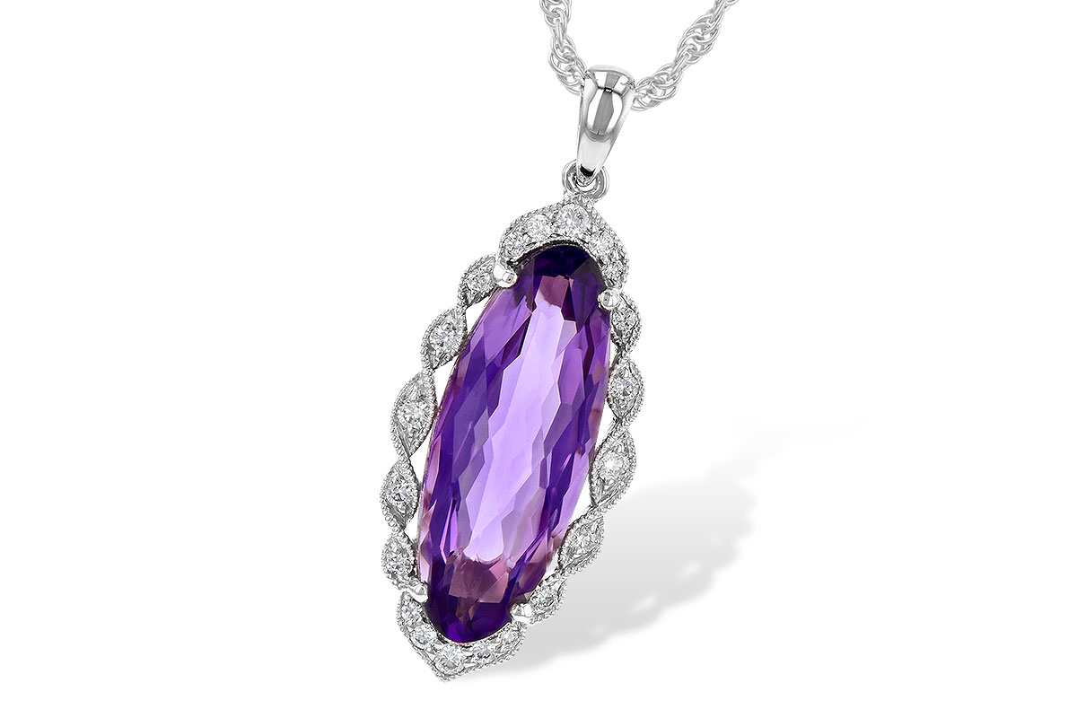 E227-25737: NECK 3.60 AMETHYST 3.74 TGW