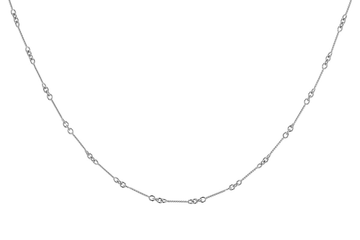 F311-73010: TWIST CHAIN (16IN, 0.8MM, 14KT, LOBSTER CLASP)