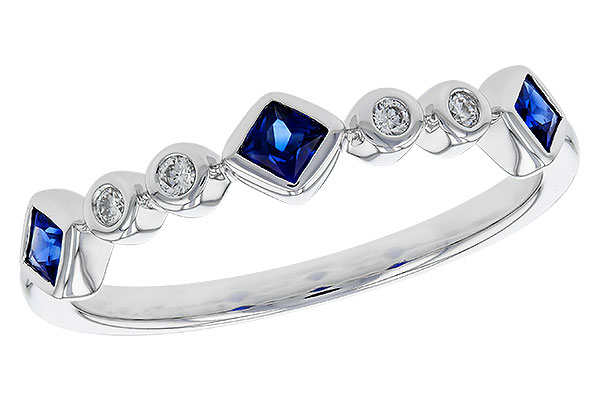F311-77546: LDS WED RG .25 SAPPHIRE .30 TGW