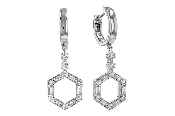 L311-73928: EARRINGS .23 BAG .60 TW