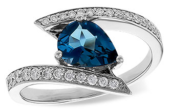 L311-73937: LDS RG 1.04 LONDON BLUE TOPAZ 1.28 TGW (8x6MM)
