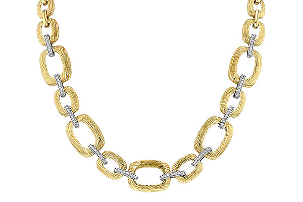 M043-54891: NECKLACE .48 TW (17 INCHES)