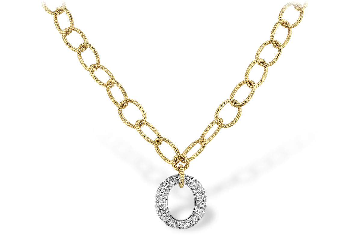 M227-19391: NECKLACE 1.02 TW (17 INCHES)