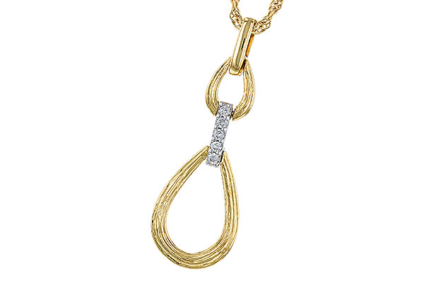 M311-73919: NECKLACE .04 TW