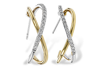 M311-74891: EARRINGS .50 TW