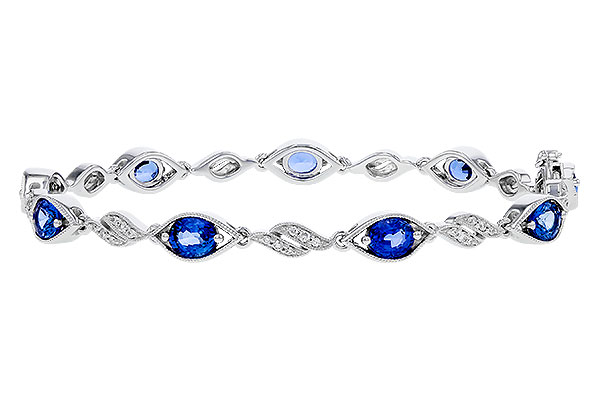 M311-74900: BRACELET 4.02 SAPPHIRE 4.26 TGW (7")